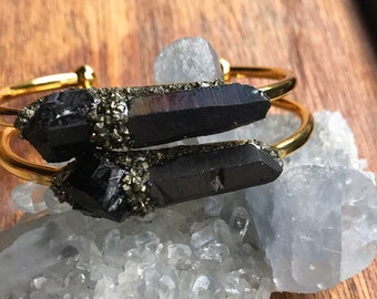 Black tourmaline birthday gifts for her, black gemstone bracelet for women, birthstone jewelry for mom, boho, 40th, 60th, best friend gifts