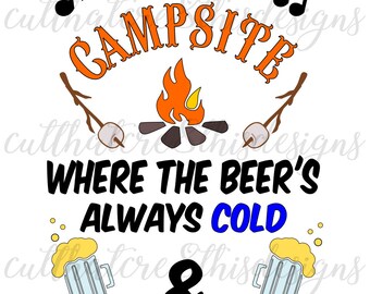 Free Free 132 Camping Beer Svg SVG PNG EPS DXF File