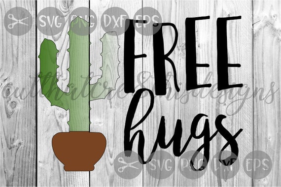 Cactus Free Hugs Cute Baby Nursery Onesies Svg File Etsy