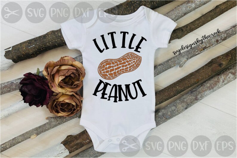 Download Little Peanut Baby New Baby Nursery Peanut SVG File DXF | Etsy