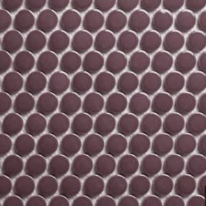 Mosaic Tiles// Smokey Plum Ceramic Penny Round Tiles// 25pc // Mosaic Supplies// Mosaic Tile// Mosaic Surplus