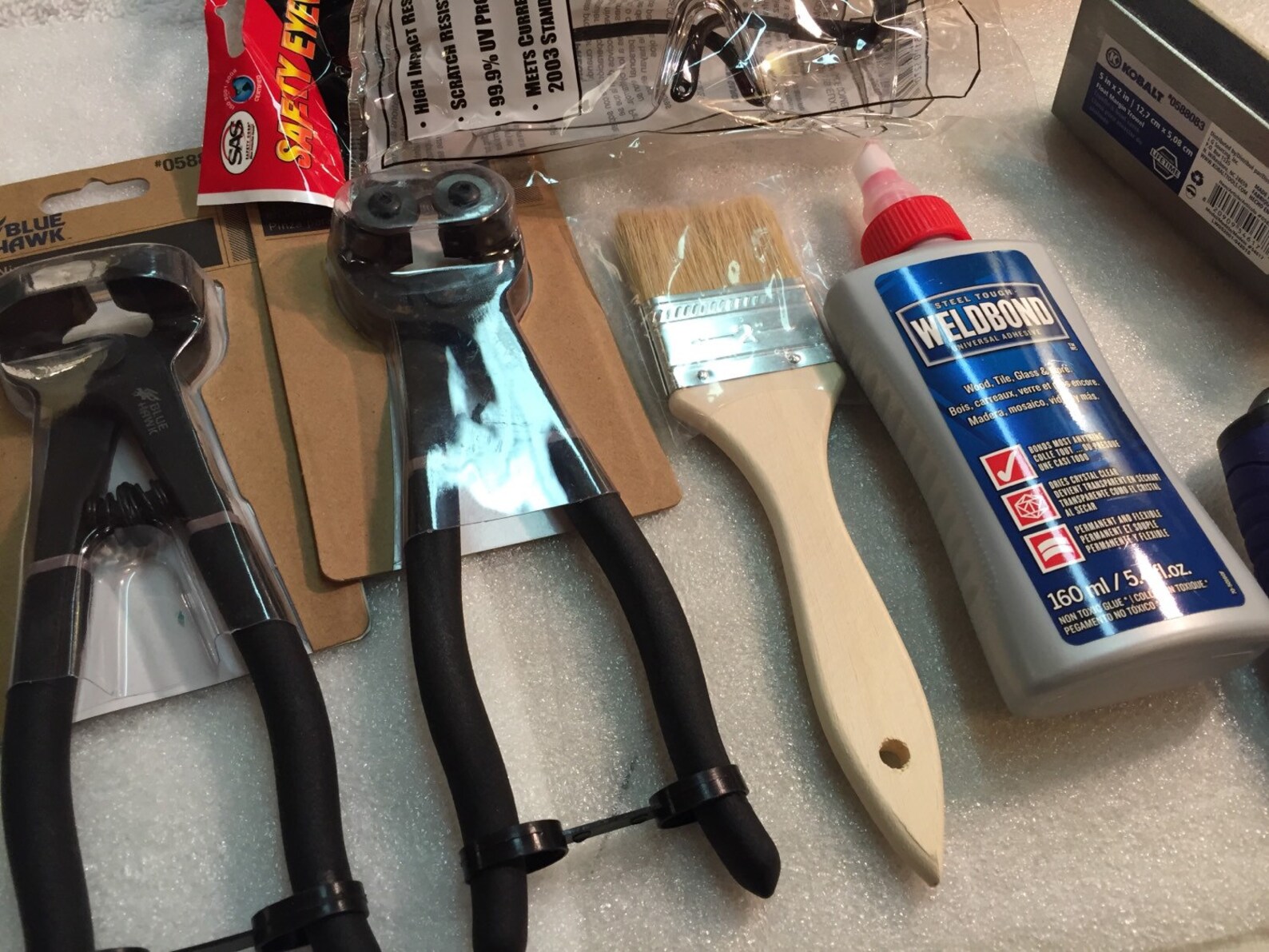 Mosaic Starter Kit Tools & 3 lbs tiles Etsy