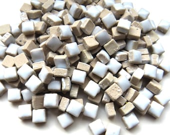 Mosaic tiles/ MICRO 5mm Ice Blue Ceramic Tiles