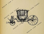 Marie Antoinette 39 s Coach - Digital Download Image Transfer Pillow Burlap Iron-On Teeshirt Fabric Scrapbooking Digital Stamp