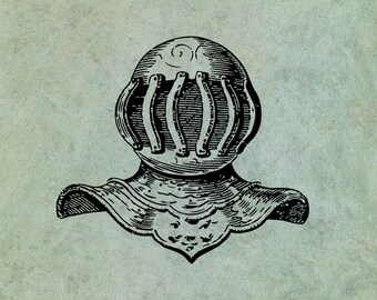 Caballeros Armour Casco Medieval - Estilo Antiguo Sello Claro 15/13