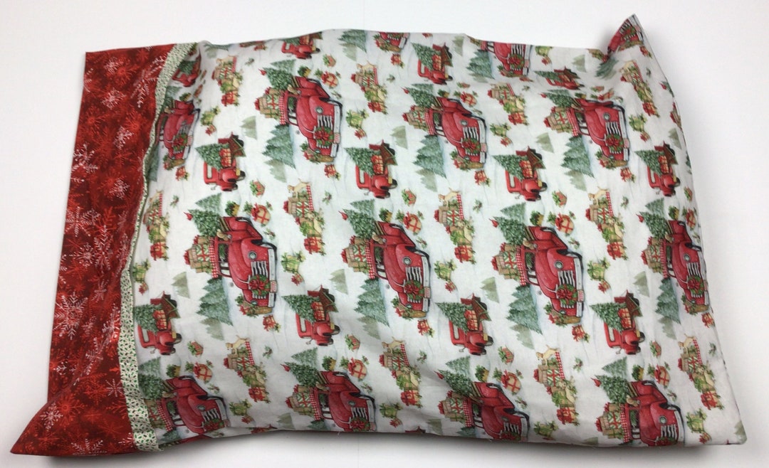 Winter Pillow Cases Christmas Pillow Cases Handmade Pillow Etsy