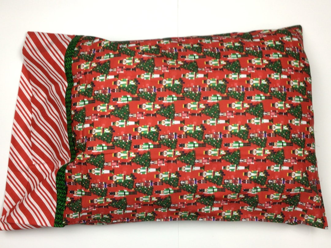 Christmas Pillow Cases Winter Pillow Cases Handmade Pillow Cases Etsy