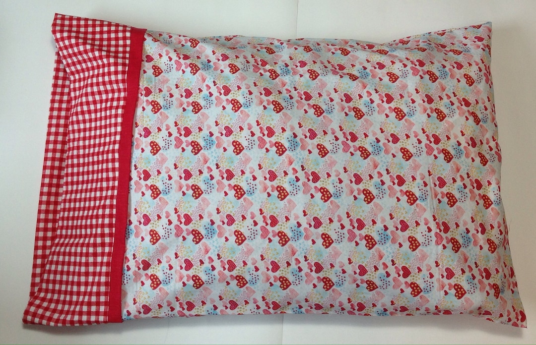 Winter Pillow Cases Valentines Day Heart Pillow Cases Handmade Pillow