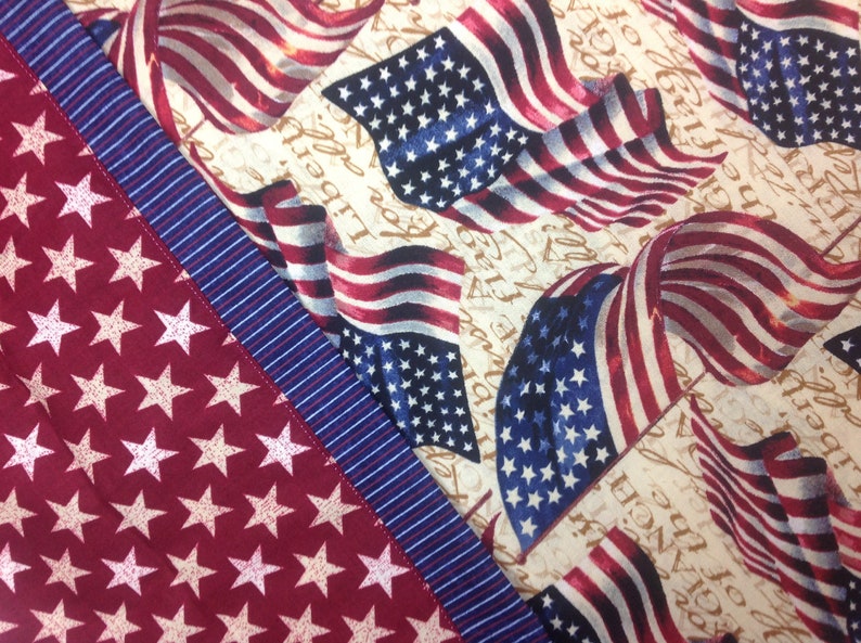 Fourth of July Pillow Cases American Pillow Cases Handmade Pillow Cases image 3