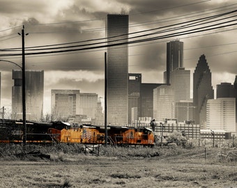 Be Someone Houston Skyline decal