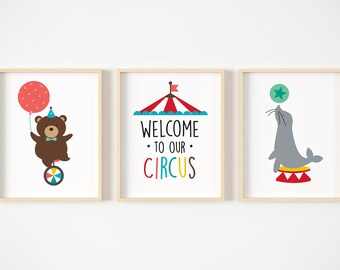 instant download Cute circus print Fortune teller,nursery print,circus kitsch original art,circus art