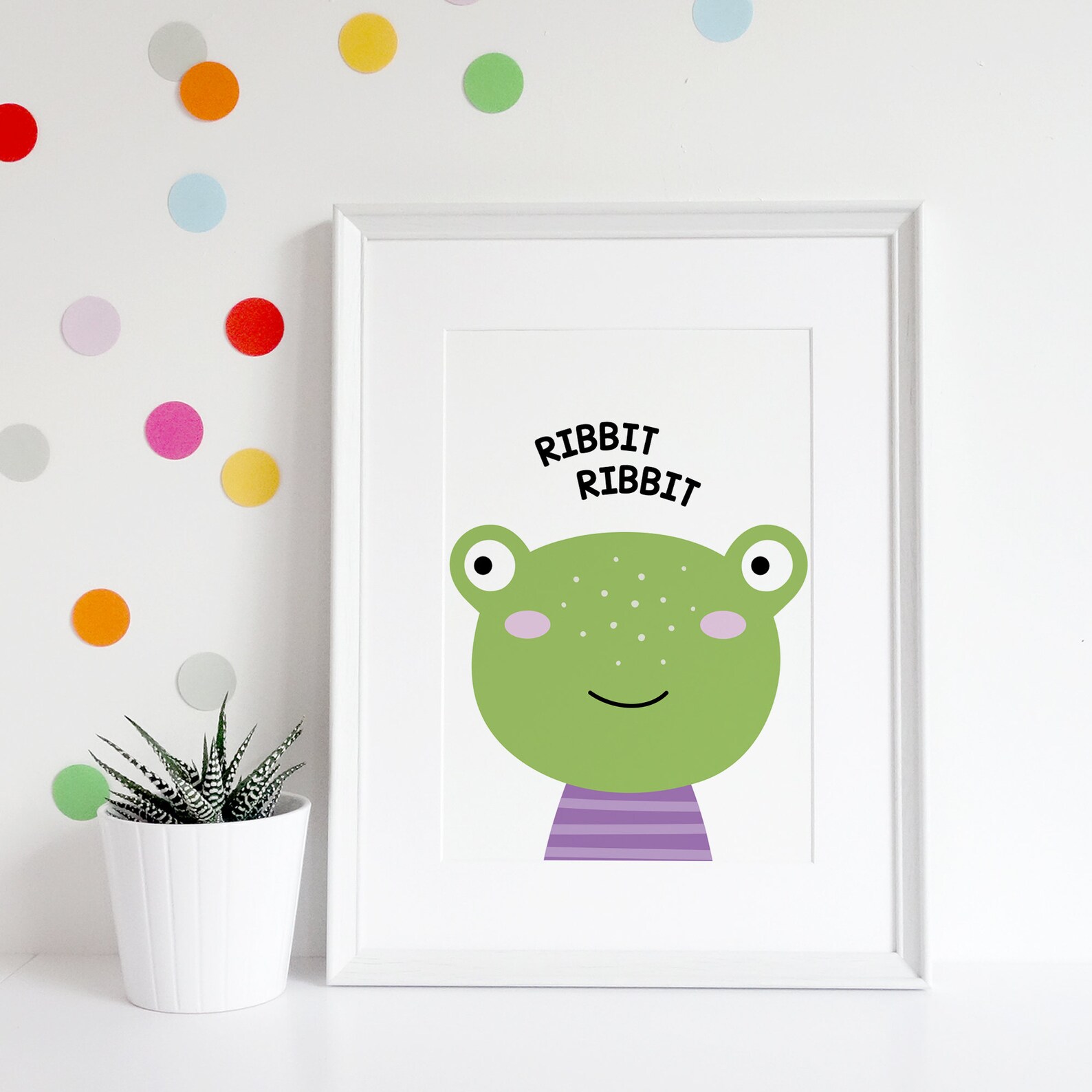 Frog Nursery Print, Frog Art Print, Frog Wall Art Decor, Frog Room ...