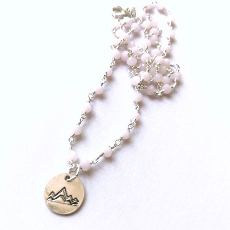 Mountain Charm Beaded Necklaces