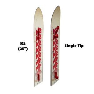 Ski Coat Hooks tiptail K2 red (single)