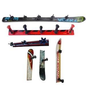 Ski+Poles Coat Rack