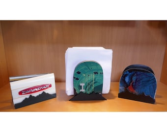 Ski Napkin Holder