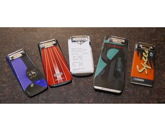 Upcycled Ski Clipboard, Grocery List Holder