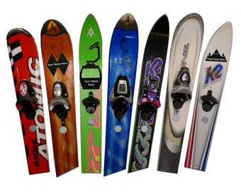 Ski Bottle Opener w/Magnet