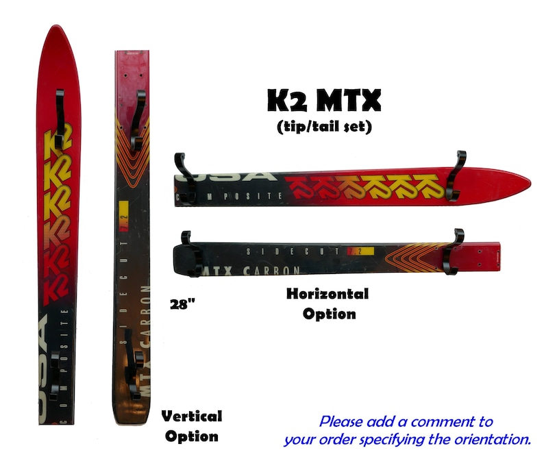 Ski Coat Hooks tiptail K2 MTX (set)