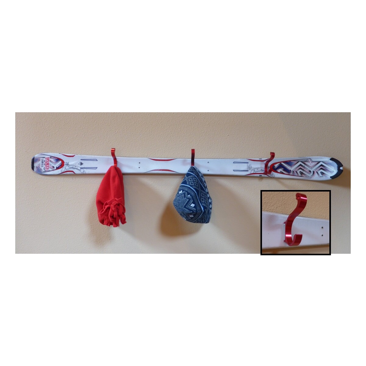 Ski Coat Rack / Coat Hooks Etsy UK