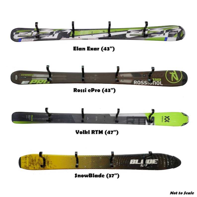Ski Coat Rack / Coat Hooks image 4