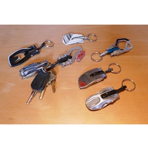 Ski Boot Buckle Key Fob