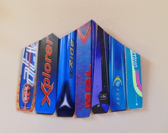 Mountain of Skis (wall art)