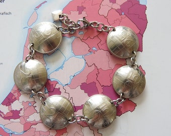 NetherlandsDutch 1948 tm 2001 quarter bracelet birthweddingjubilee year personalized gift 1950195519601965197019751980 birthday