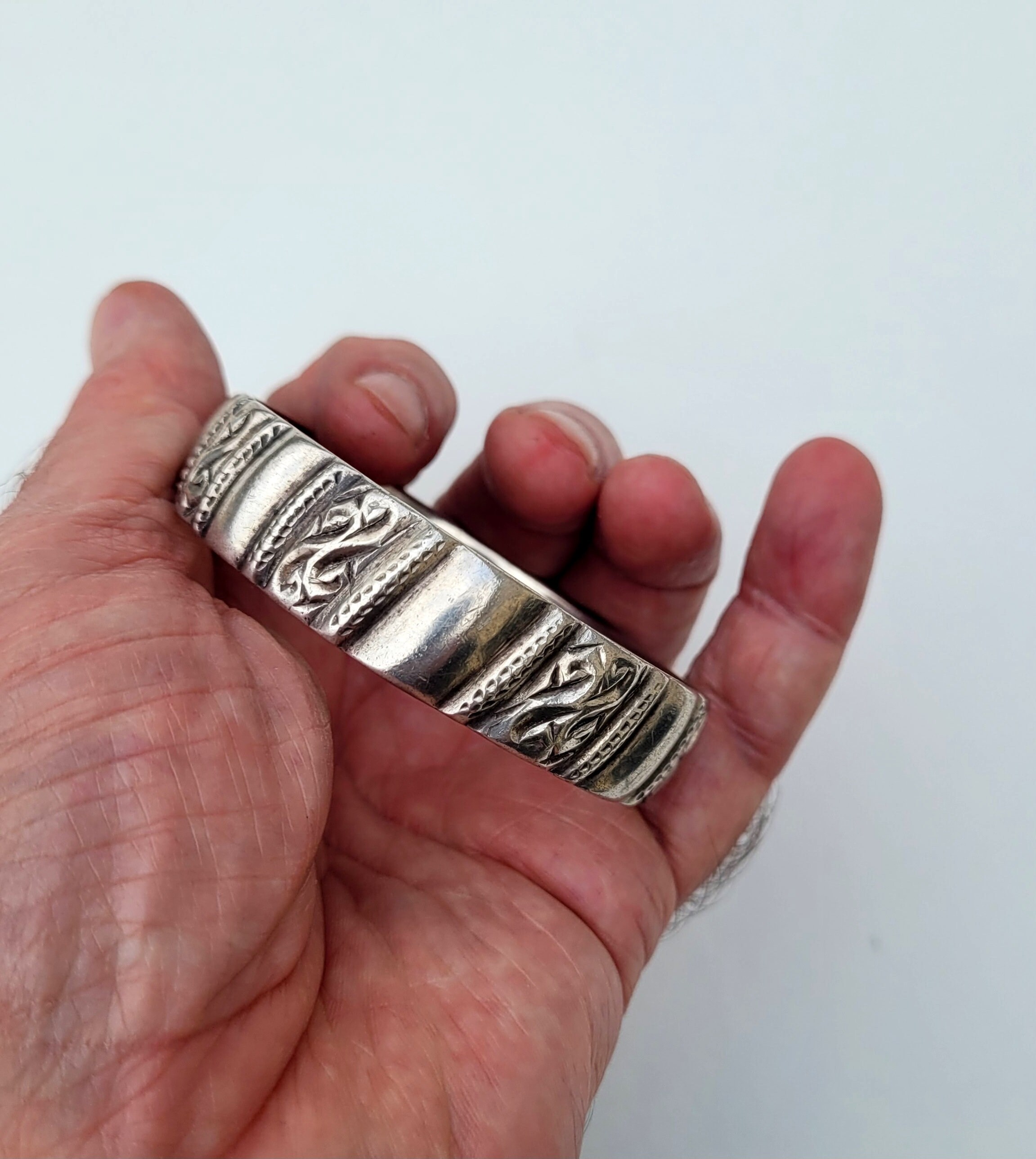古いベルベル人のシルバー ブレスレット - モロッコ - Etsy 日本