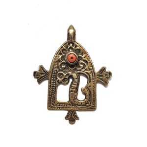 Morocco - Berber Talisman - Gate of Paradise - Silver Pendant