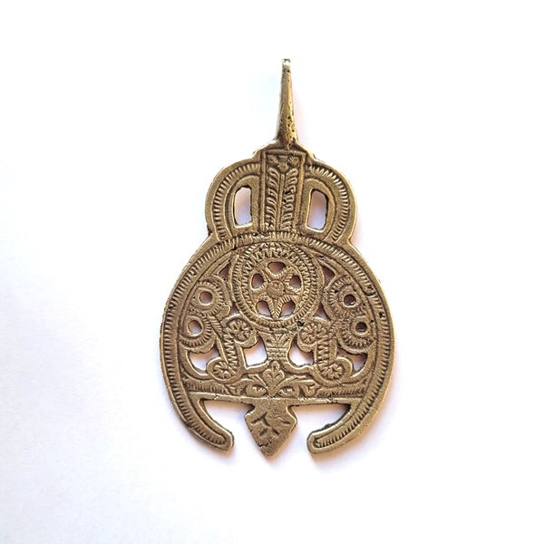 Pendentif " SALHAT" en argent pour collier - Tunisie