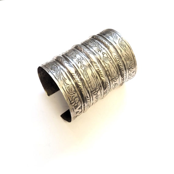 Silver Cuff Bracelet – Tunisia - Etsy