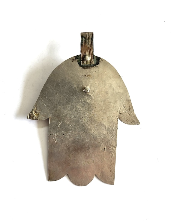 Maroc – Pendentif Main de Fatima Hamsa Khamsa khm… - image 4