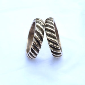 Rare antique pair of Berber silver bracelets – Ait Atta - Jebel Saghro – High Atlas - Morocco