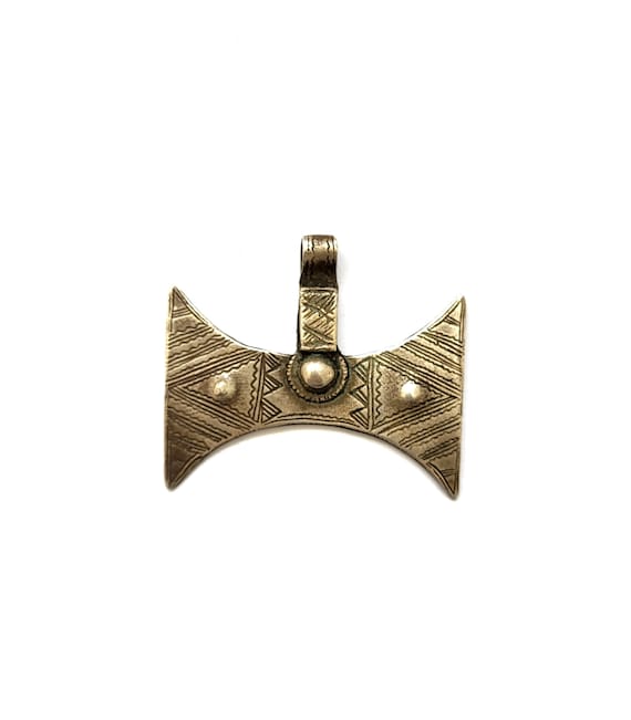 Old Tuareg Bella Hair Ornament solid silver - Niger / Mali