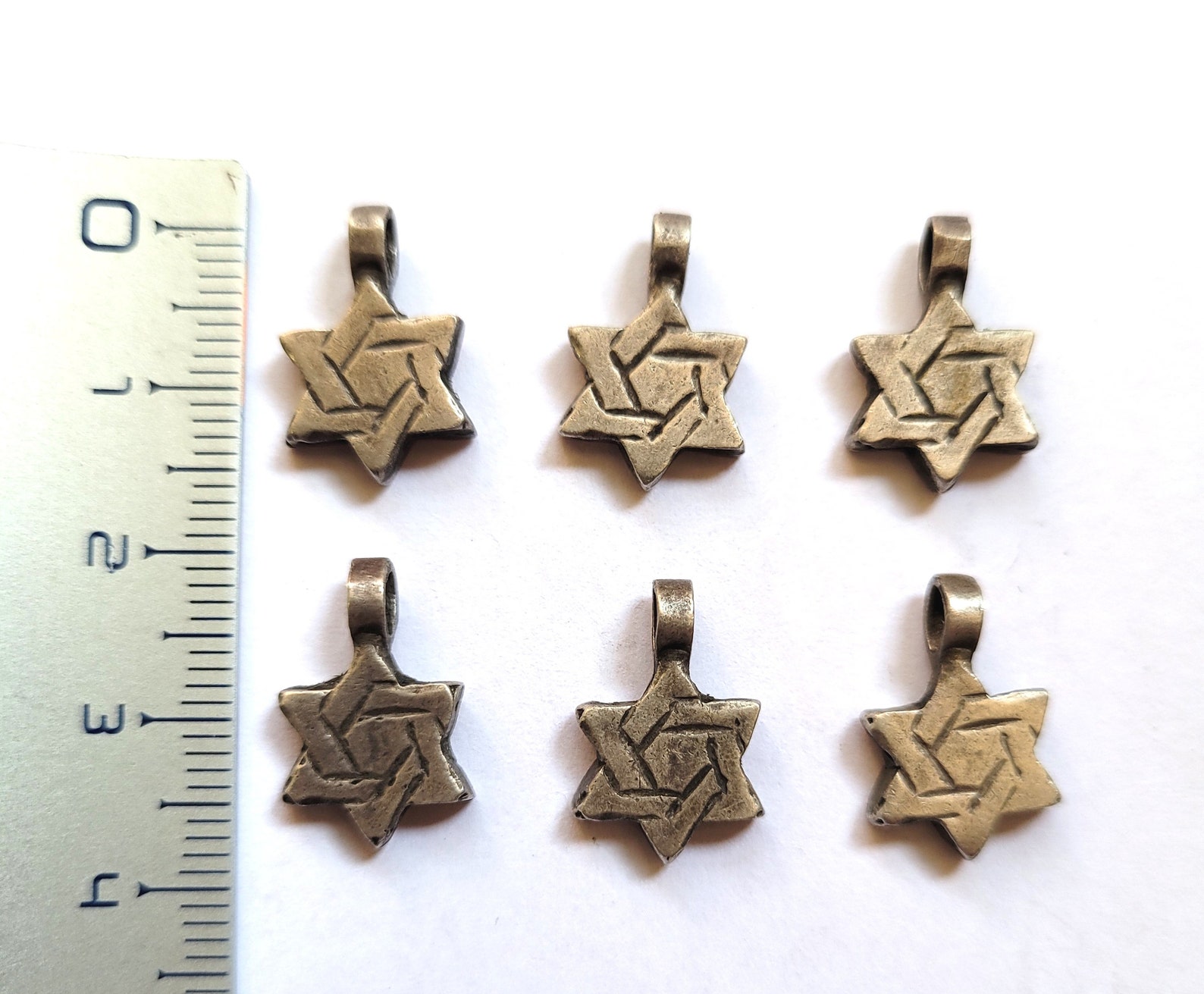 50 Pendentifs étoile émail Noir - DIY Bijoux | Breloques Métal Pour Bracelets Et Colliers