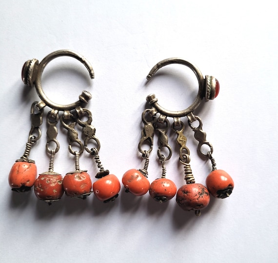Boucles d'oreilles Rose Bohème 89 € | Vente Bijou Rose Bohème Multi fantaisie | Saoya