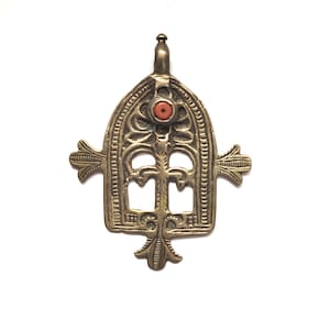 Morocco - Berber Talisman - Gate of Paradise - Silver Pendant