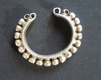 古いチュニジアのオープン シルバー ブレスレット - Etsy 日本