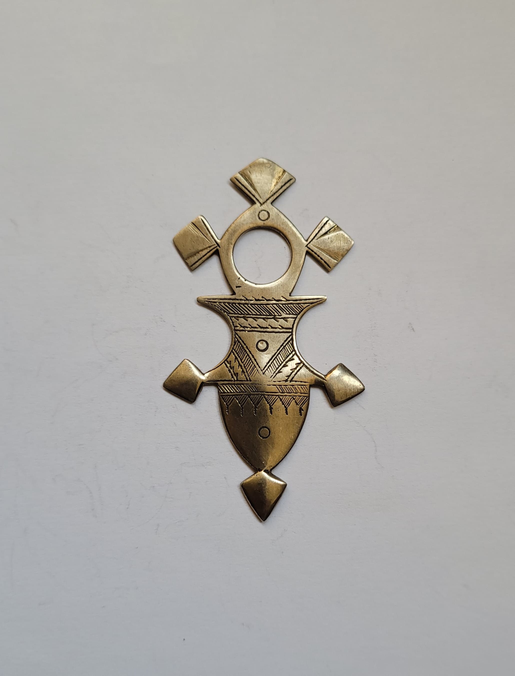 Tuareg Talisman - Cross of Iférouane Silver Amulet - Niger - Etsy
