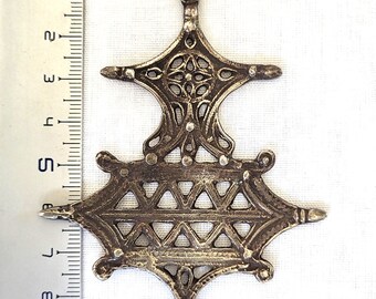 【 アガデスクロス八角飾皿 】　トゥアレグクロス彫金壁掛　アルジェリア骨董　僅少 il_340x270.5151723317_264s.jpg