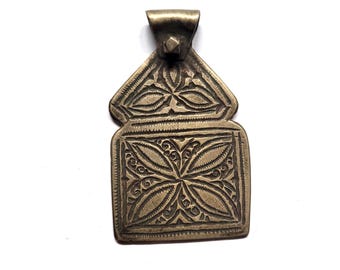 ペンダント – シルバーのアガデスクロス – ニジェール産のトゥアレグ族