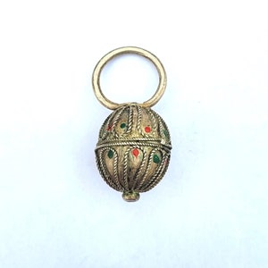 Berber hair ornament - Amazigh in silver - Morocco