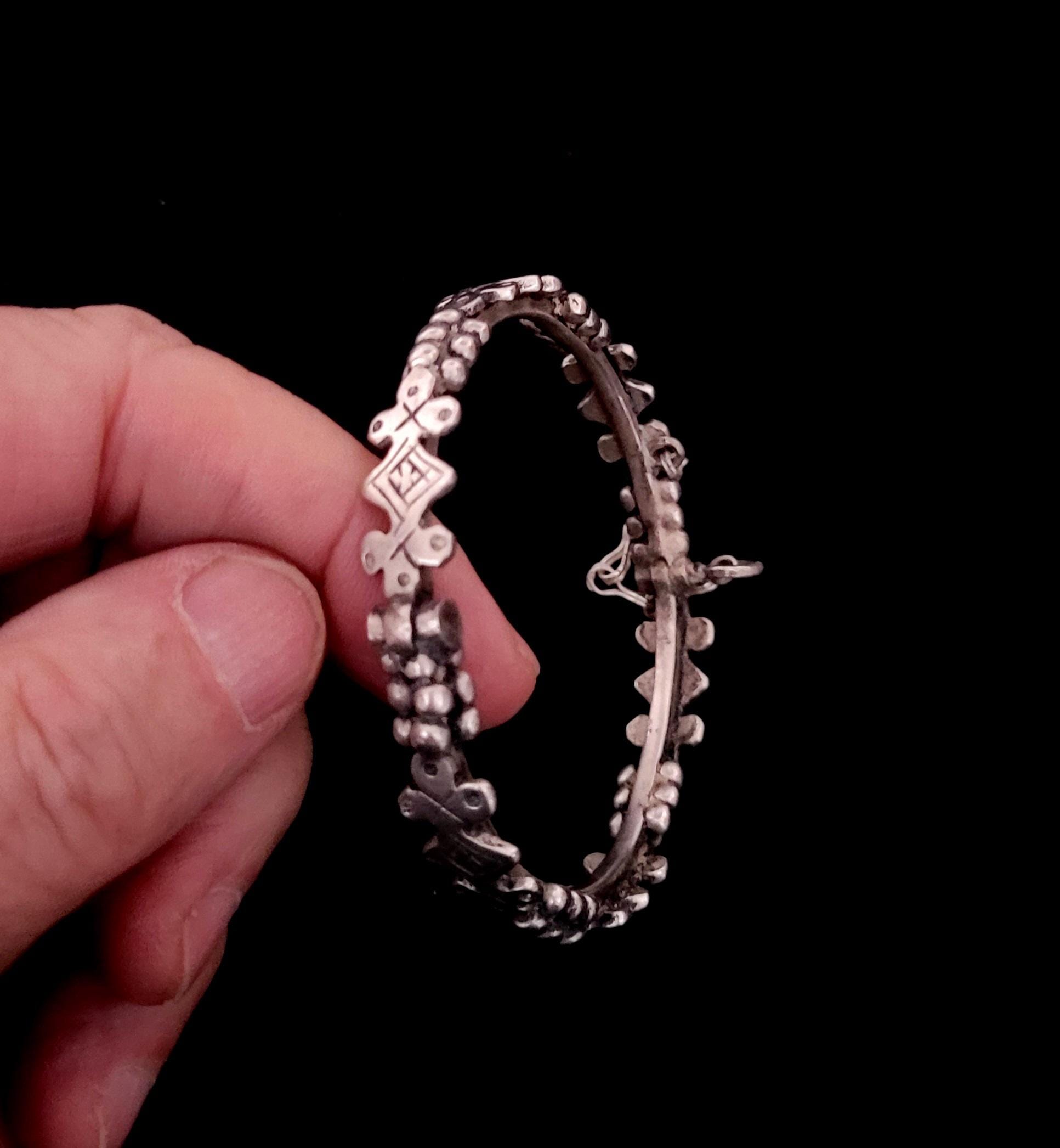 Buy Antique Articulated Silver Bracelet 