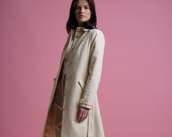 ジャケット・アウター muguet rose midi trench coat muguet rose midi trench coat