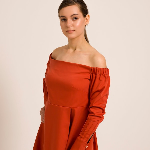 Terracotta Dresses for Wedding Guests - Etsy