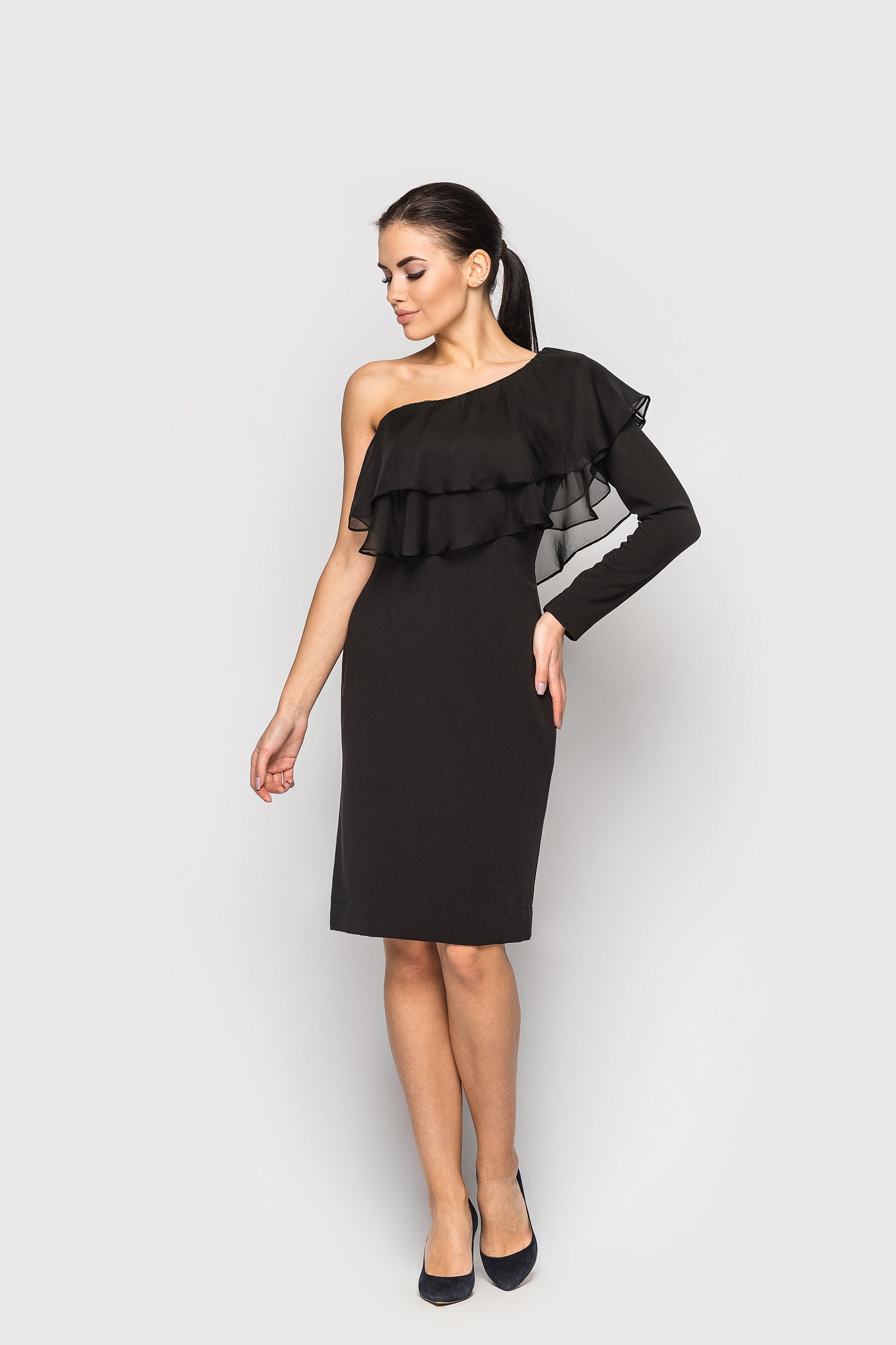 blue elegant dress Amazon.com: FQA Formal Evening Dresses for Women Dresses for FD10589 Color:Sunset Flower Girl Dresses Black