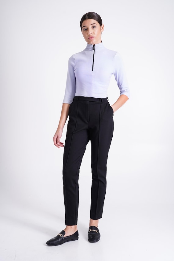 very cigarette trousers Black Cigarette Pants