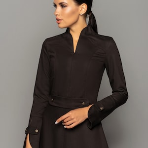 Formal wedding guest dresses with sleeves, Elegant cocktail dresses for any party Unique cocktail dresses, designer cocktail dress
