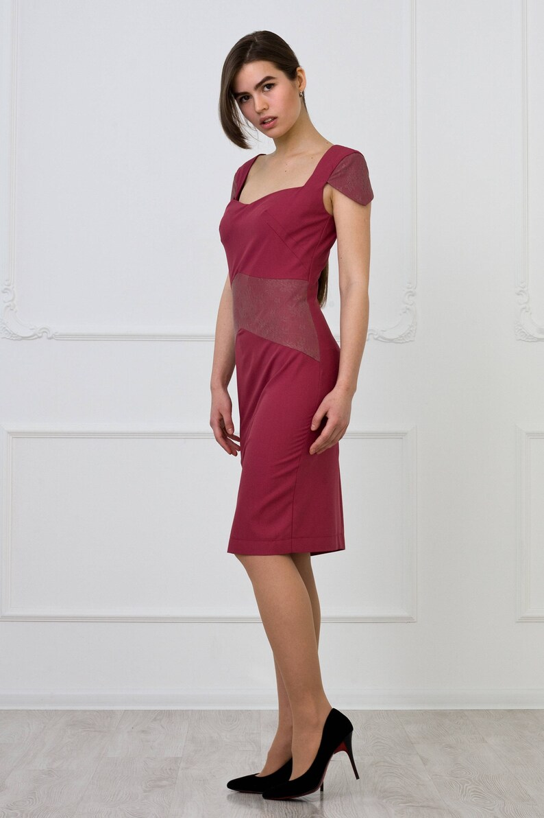 red dresses for wedding guests uk